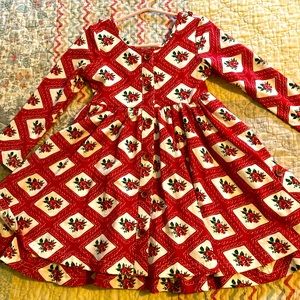 Sweet Honey Prim Rudolph Dress Size 5y